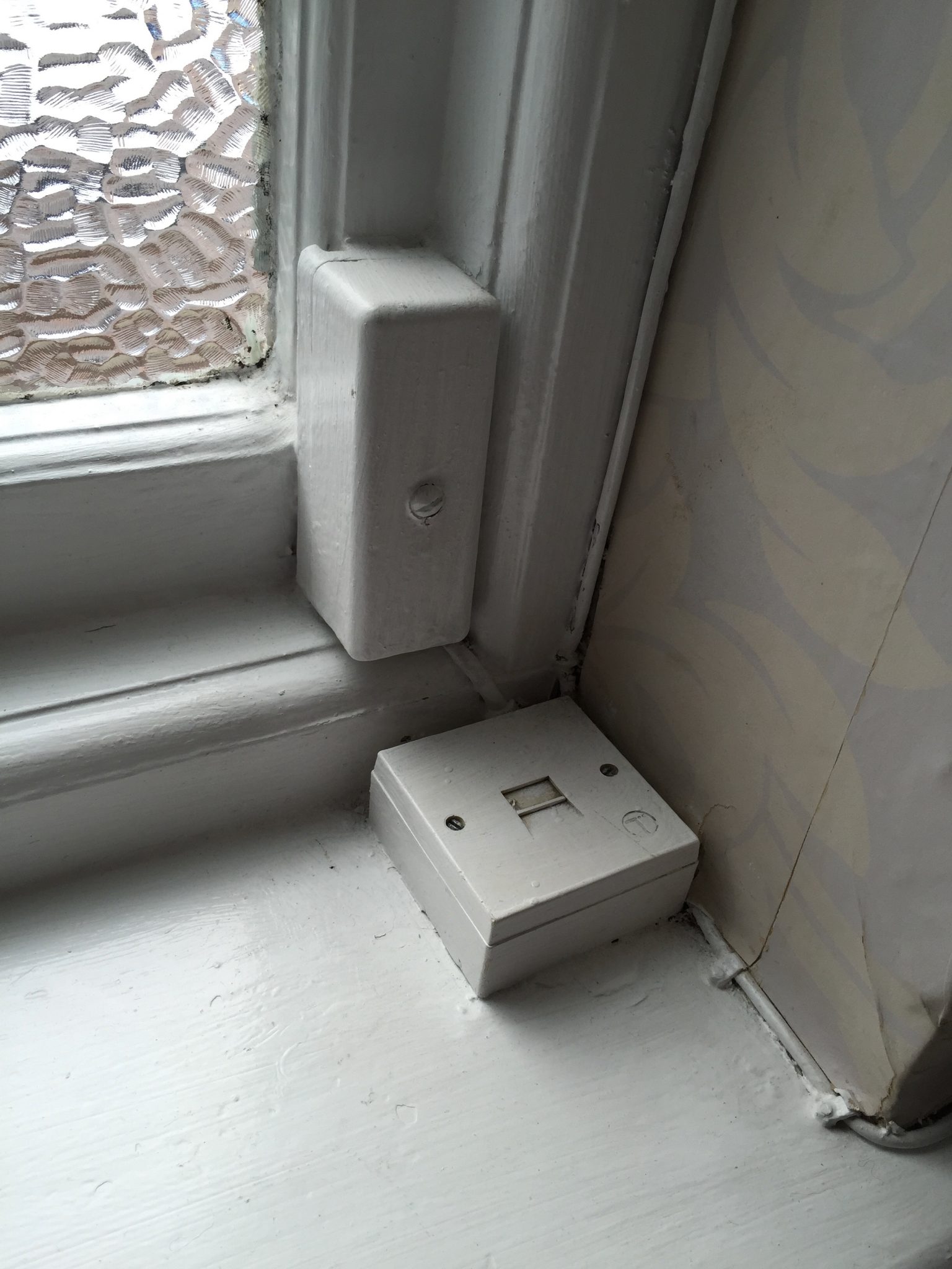 BT junction box moved to a discreet location