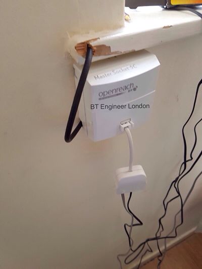 Replacement BT telephone master socket
