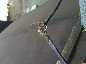 Faulty telephone wiring on a London property